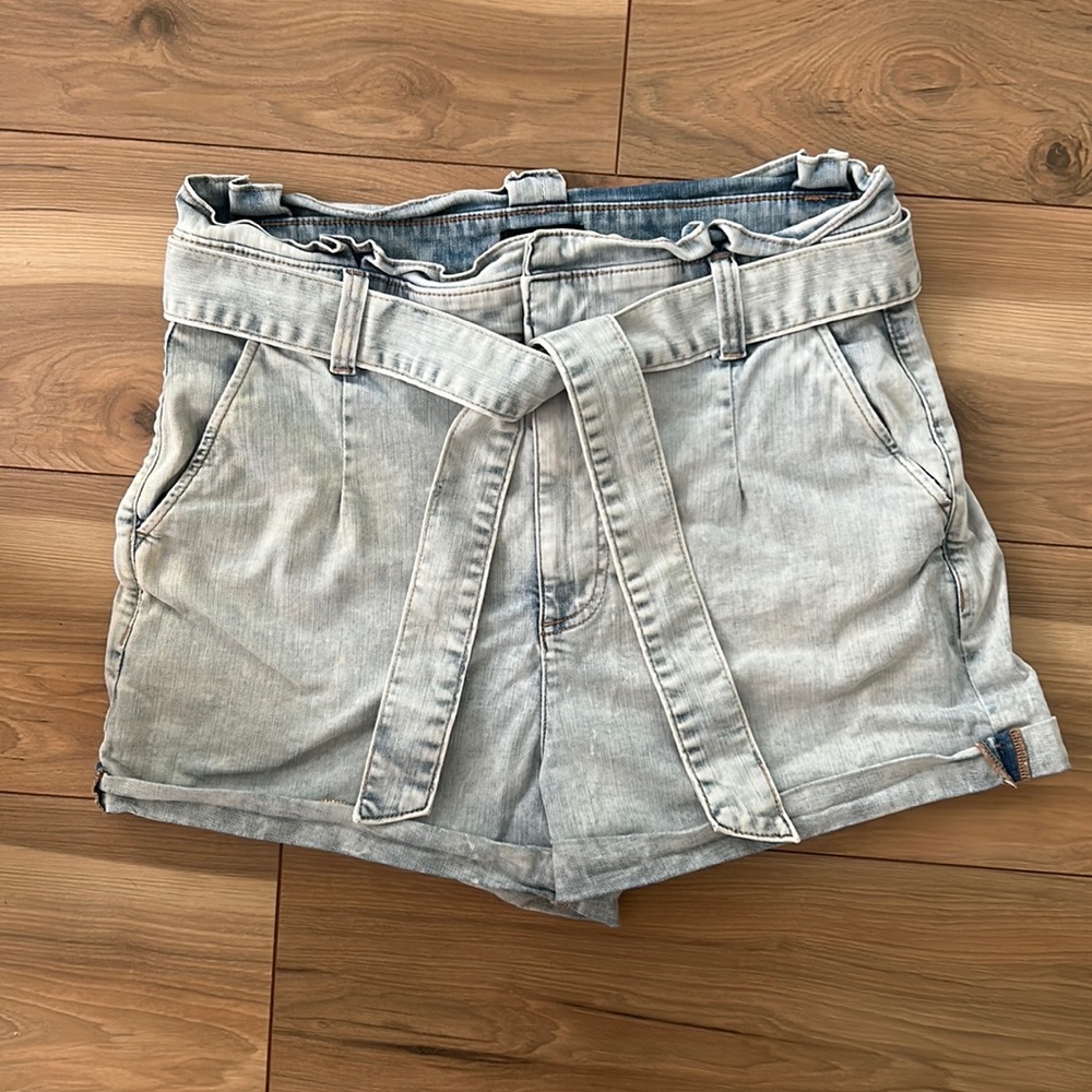Express super high rise shorts